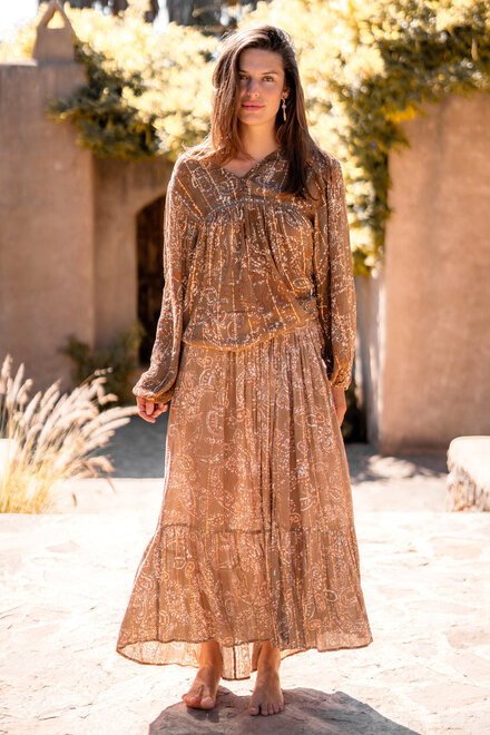 Falda Santi Paisley Topo