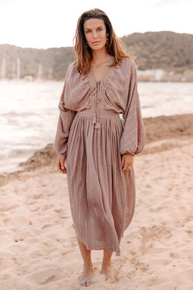 Dress Emika Light Taupe
