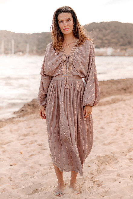 Dress Emika Light Taupe
