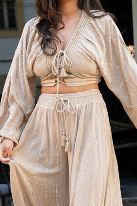 Crop Top Emika Light Taupe