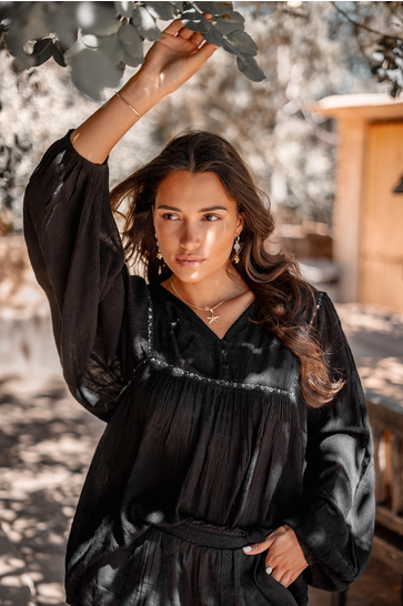 Blusa Kiki Negra