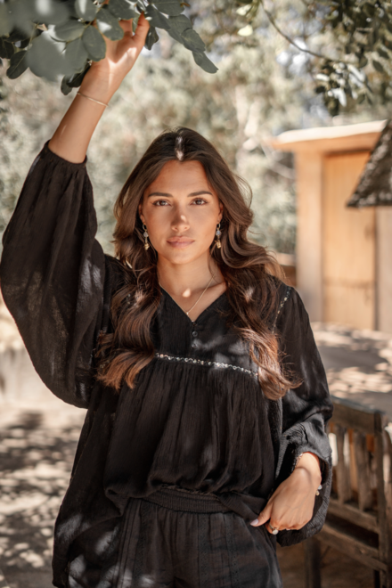 Blusa Kiki Negra