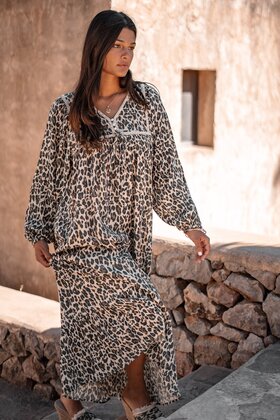 Dress Gina Leopard