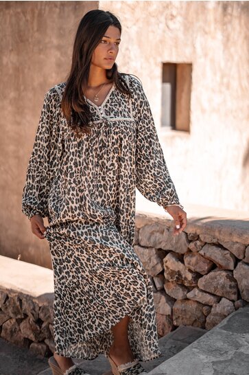 Dress Gina Leopard
