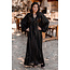 ibzmode Kleid Gina Stripe Schwarz