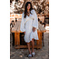 ibzmode Short Dress Famme Ecru