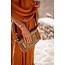 ibzmode Lederbeutel Tasche Leopard Beige