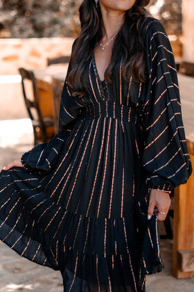 Kurzes Kleid Famme Schwarz