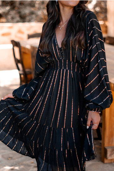 Kurzes Kleid Famme Schwarz
