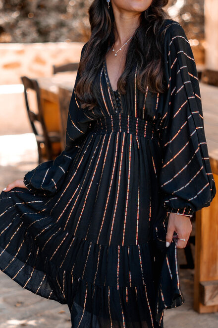 Kurzes Kleid Famme Schwarz