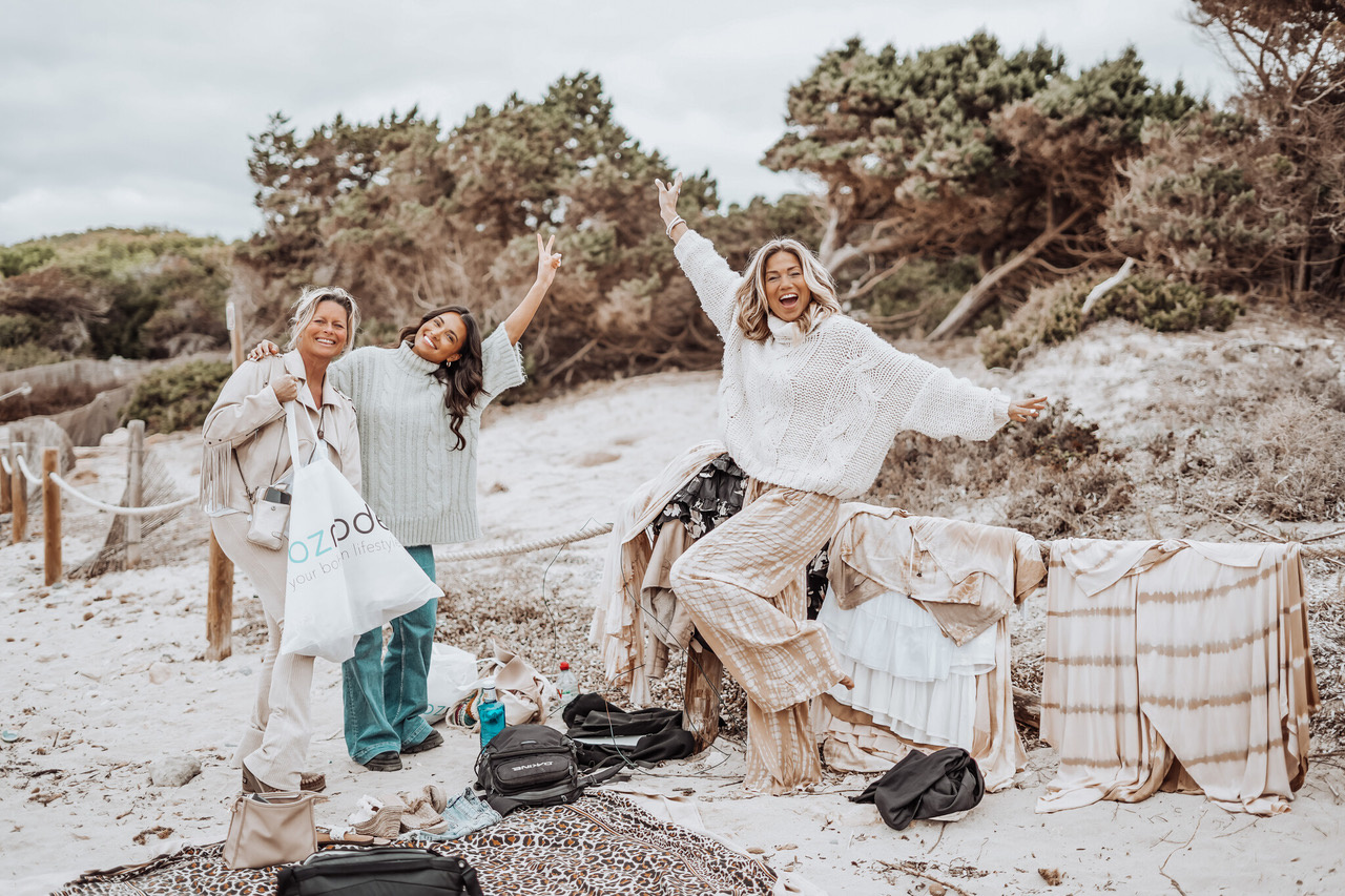 Ibiza-Fotoshooting im Winter