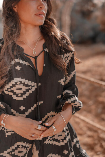 Tunic Ida Ethnic Black