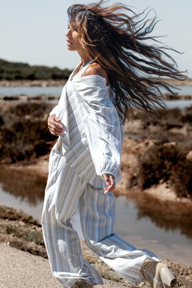 Sophia Stripe Blouse Stripe