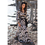 ibzmode Kleid Gloria Barock Schwarzer Druck