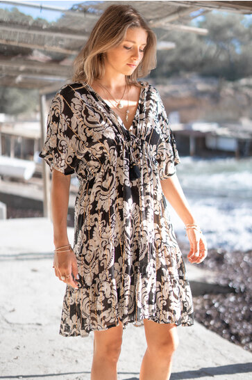 Dress Mio Baroque Black