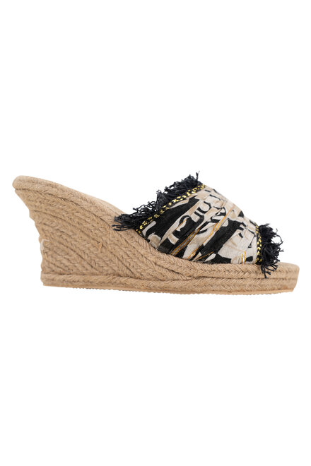 Wedge Inessa Baroque Black Print