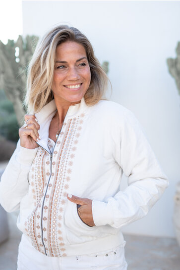 Jacket Nyra Riqueza White