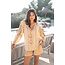 ibzmode Bluse Quaste Riqueza Light Taupe