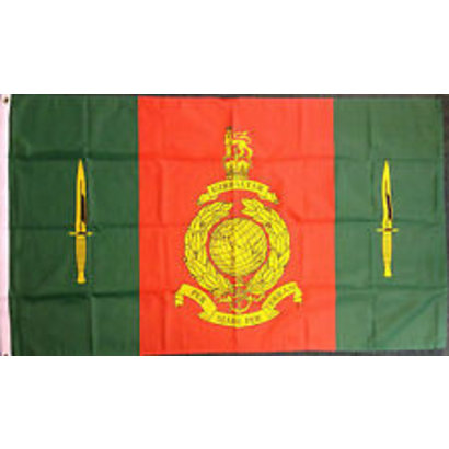Vlag Commando Training Centre Royal Marines vlag