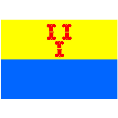 Vlag Barneveld Gemeentevlag boot