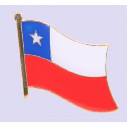 Speldje Chile flag lapel Pin Badge