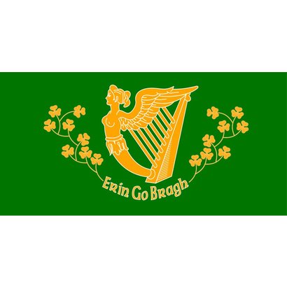 Vlag Ierland Erin Go Bragh vlag