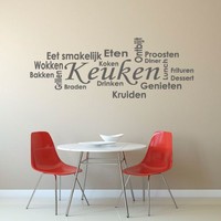 Keuken muurstickers