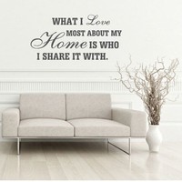 Woonkamer muurstickers