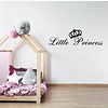 Muursticker Little princess Muursticker Little princess