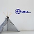 Muursticker Goal met bal Muursticker Goal met bal