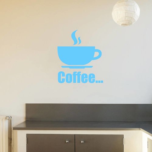 Muursticker Coffee Muursticker Coffee