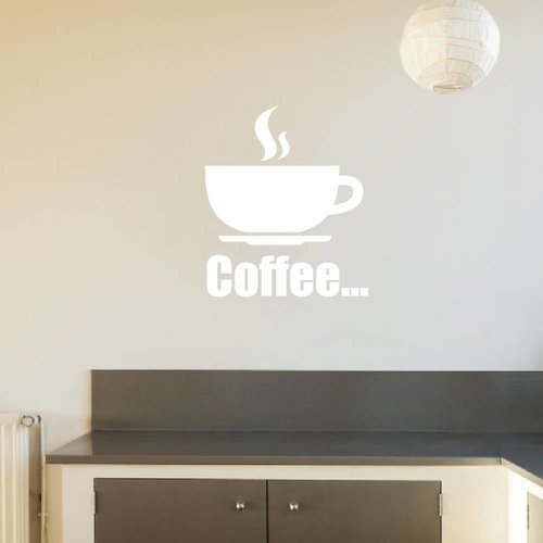 Muursticker Coffee Muursticker Coffee