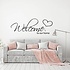 Muursticker welcome to our home Muursticker welcome to our home