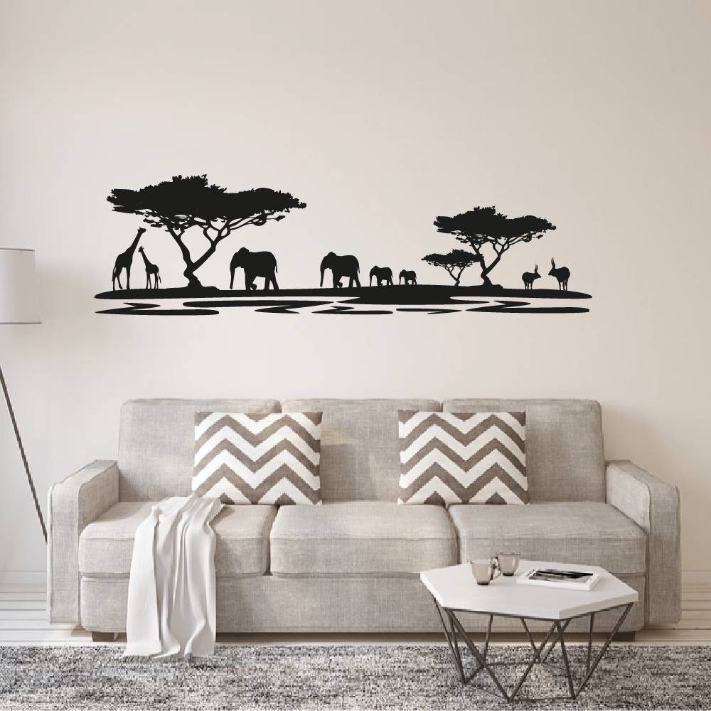 Muursticker Afrika Dieren