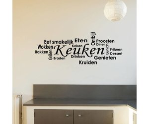 regisseur functie galblaas Goedkope muursticker voor in de keuken - Muursticker4sale