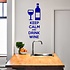 Muursticker Keep calm and drink wine Muursticker Keep calm and drink wine