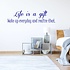 Muursticker life is a gift Muursticker life is a gift