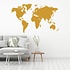 Muursticker wereldkaart Muursticker wereldkaart