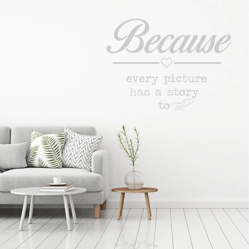 Muursticker because every picture has a story to tell Muursticker because every picture has a story to tell