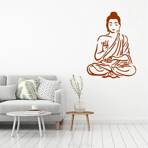 Muursticker buddha Muursticker buddha