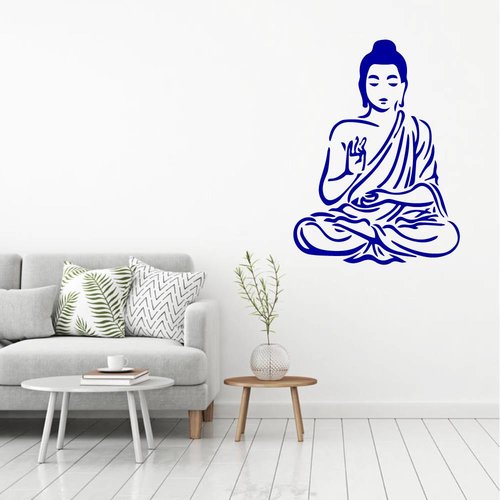 Muursticker buddha Muursticker buddha