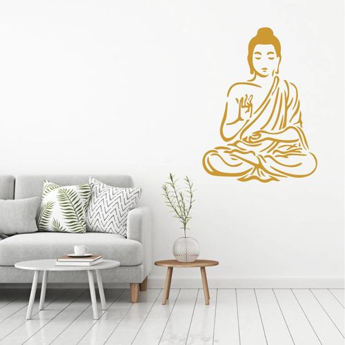 Muursticker buddha Muursticker buddha
