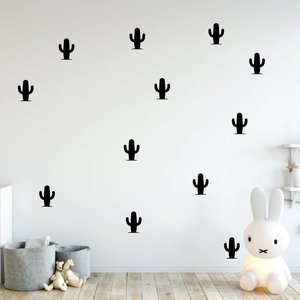 Muursticker Cactus Muursticker Cactus
