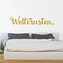 Muursticker Welterusten Muursticker Welterusten