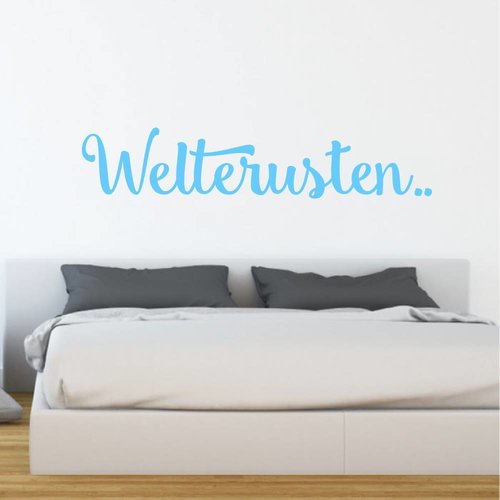 Muursticker Welterusten Muursticker Welterusten