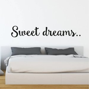Muursticker Sweet dreams Muursticker Sweet dreams