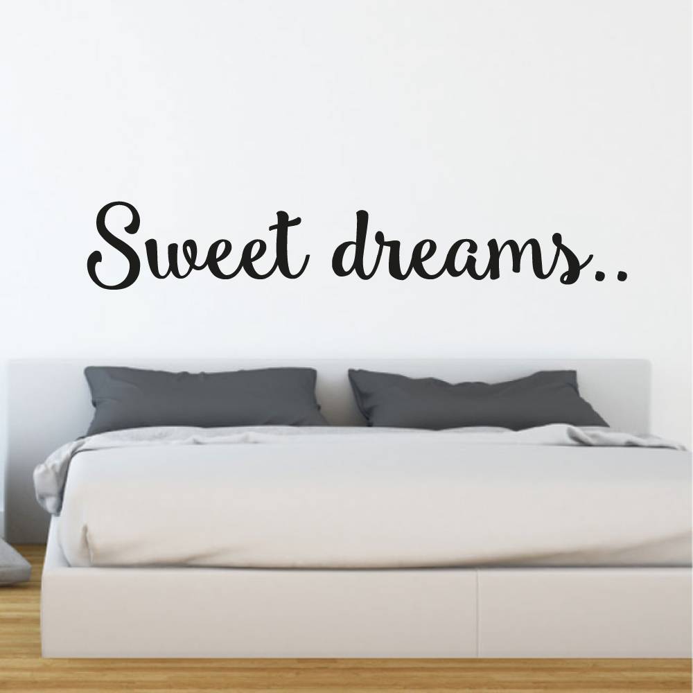 Sweet dreams - Muursticker4sale
