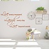Muursticker live laugh love Muursticker live laugh love