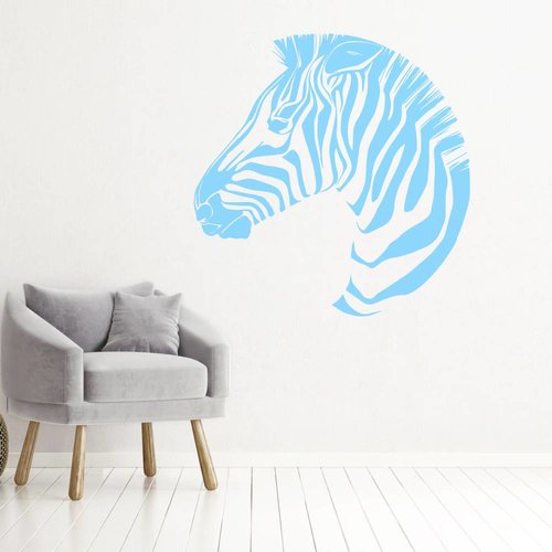 Muursticker Zebra Muursticker Zebra