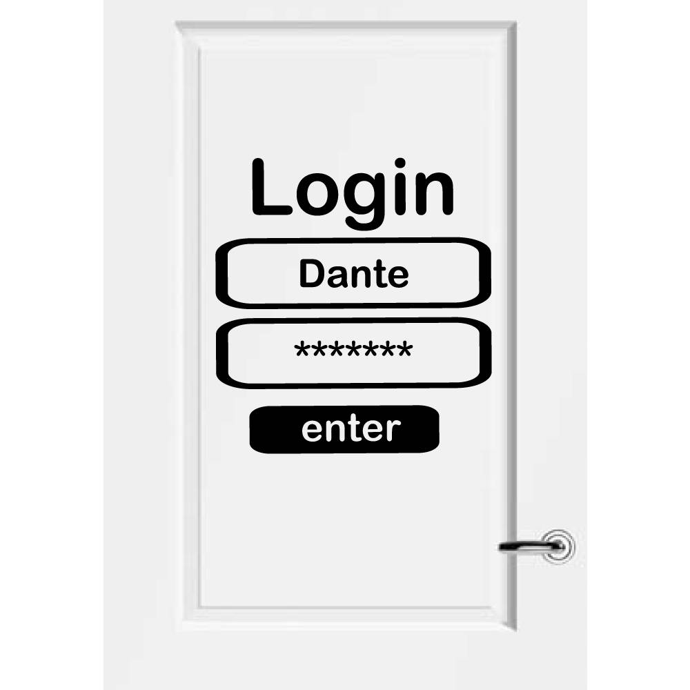 Deursticker Login